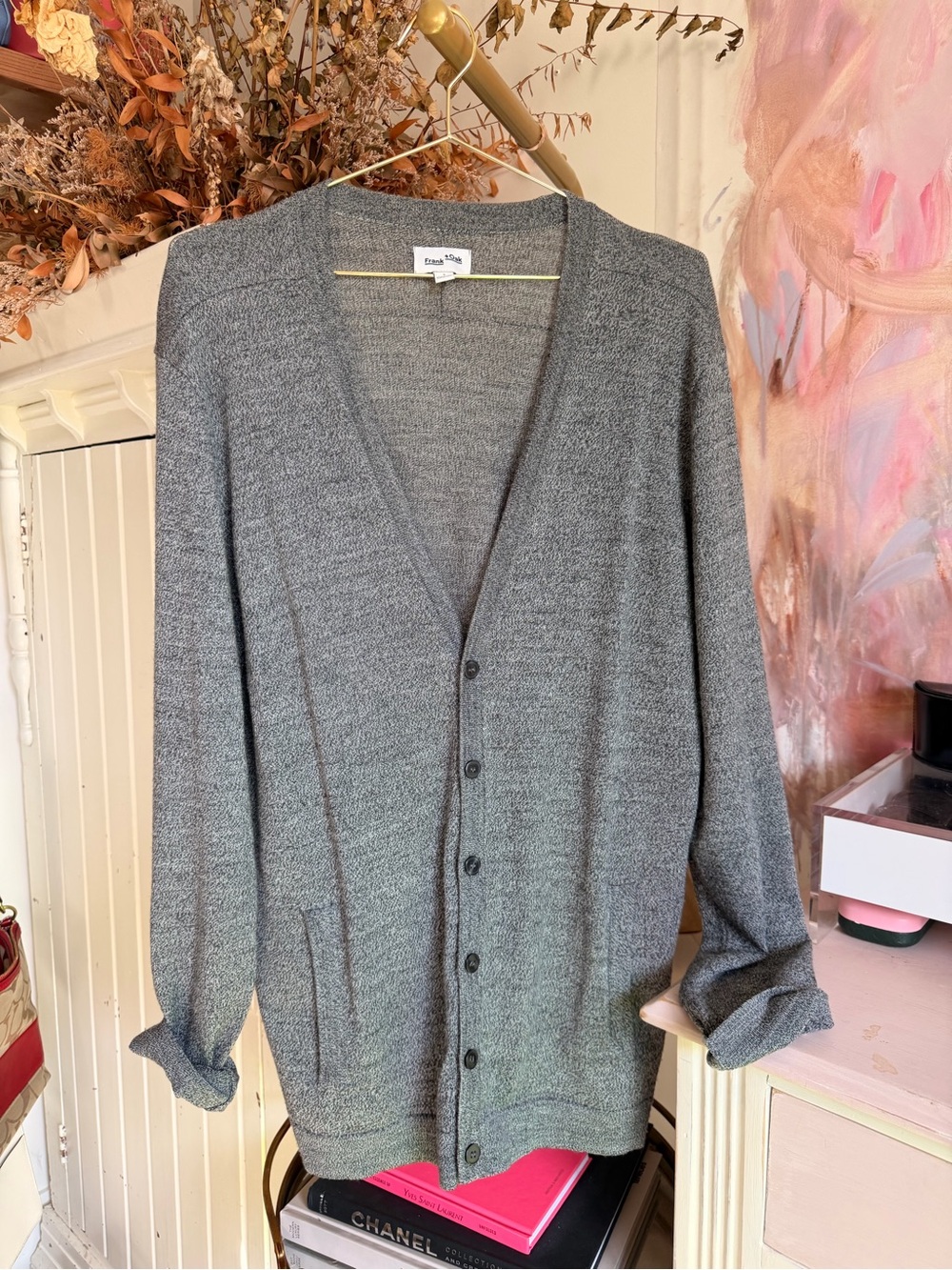 Frank & Oak wool cardigan
